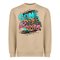 Mushroom gone racing Heavyweight Sweatshirt - MaliasSmallBusiness