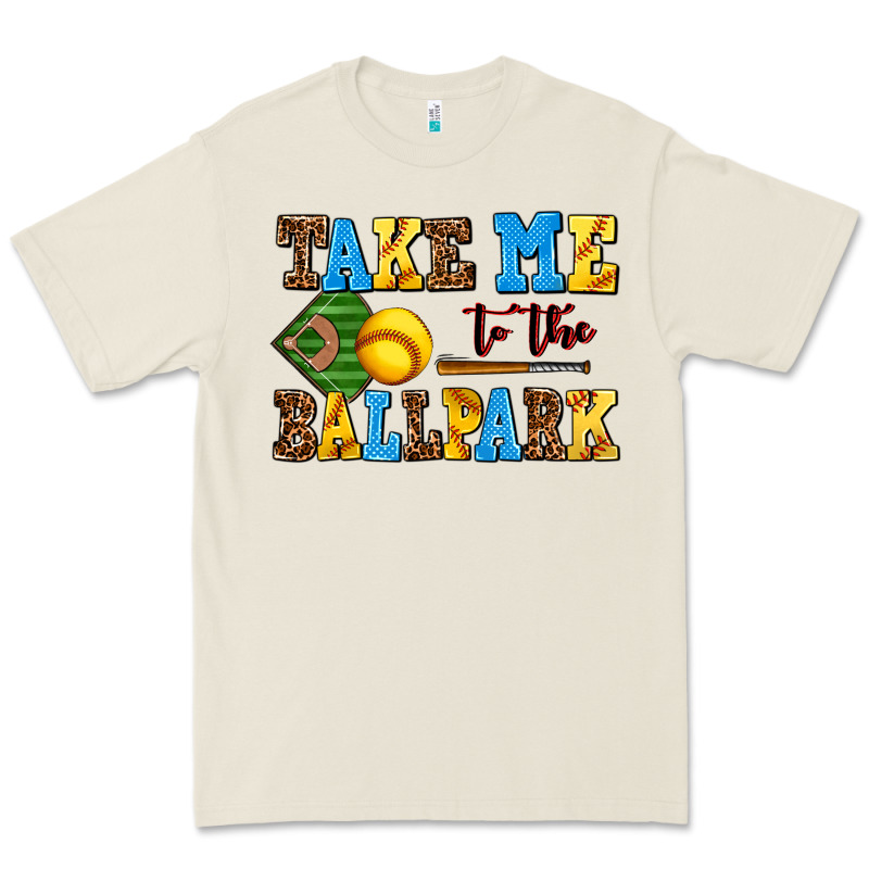 Take Me To The Ballpark Softball Premium Tee by AdoDesignShop | Teevron