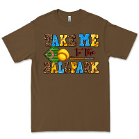 Cacao take me to the ballpark softball Premium Tee - AdoDesignShop