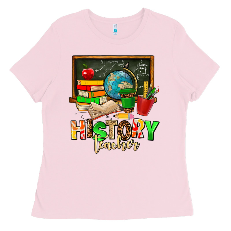 History Teacher Ladies Tee by AdoDesignShop | Teevron