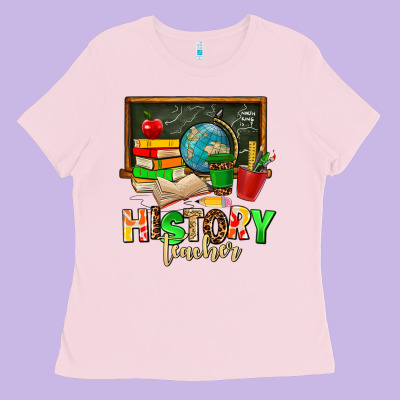 History Teacher Ladies Tee Designed By Adodesignshop