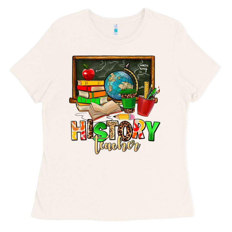 History Teacher Ladies Tee by AdoDesignShop | Teevron