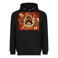 Black wizard head mom Heavyweight Hoodie - TumblerDesignByShophia