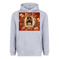 Heather Grey wizard head mom Heavyweight Hoodie - TumblerDesignByShophia