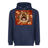 Navy wizard head mom Heavyweight Hoodie - TumblerDesignByShophia