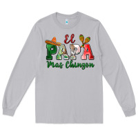 Moon Dust el papa mas chingon Long Sleeve Tee - MaliasSmallBusiness