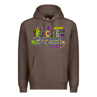 Coffee mardi gras teacher assistant Premium Hoodie - CowGirlArtShop