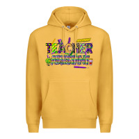 Mustard mardi gras teacher assistant Premium Hoodie - CowGirlArtShop