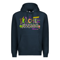 Navy mardi gras teacher assistant Premium Hoodie - CowGirlArtShop