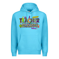 Ocean Blue mardi gras teacher assistant Premium Hoodie - CowGirlArtShop