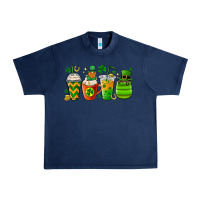 Navy st. patricks day coffee cups Urban Heavy Tee - MaliasSmallBusiness