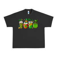 Pigment Black st. patricks day coffee cups Urban Heavy Tee - MaliasSmallBusiness