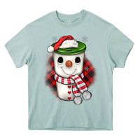 Arona Christmas snowman coffee Heavy Core Tee - JahusDesignShop
