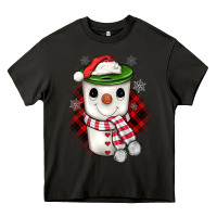 Asphalt Christmas snowman coffee Heavy Core Tee - JahusDesignShop