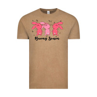 Vintage Coffee easter bunny Vintage Tee - MaliasSmallBusiness