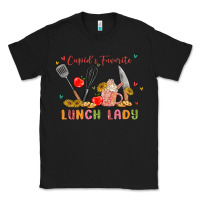 Black cupids favorite lunch lady Classic Tee - MaliasSmallBusiness
