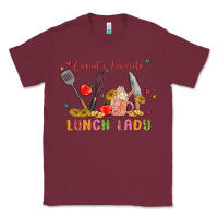 Burgundy cupids favorite lunch lady Classic Tee - MaliasSmallBusiness