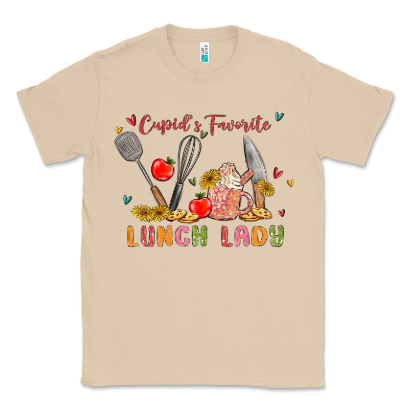 Cupids Favorite Lunch Lady Classic Tee by MaliasSmallBusiness | Teevron