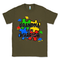 Army Green grandma of a warrior Classic Tee - JahusDesignShop