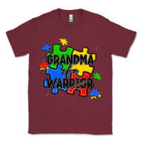 Burgundy grandma of a warrior Classic Tee - JahusDesignShop