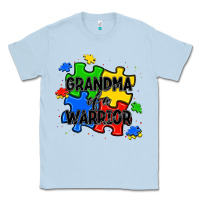 Dusty Blue grandma of a warrior Classic Tee - JahusDesignShop