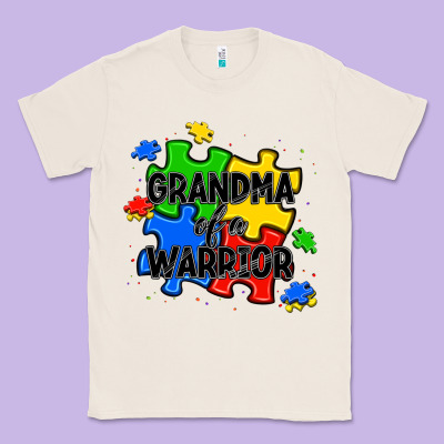 Grandma Of A Warrior Classic Tee Designed By Jahusdesignshop