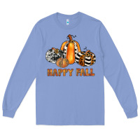 Colony Blue happy fall Long Sleeve Tee - JahusDesignShop