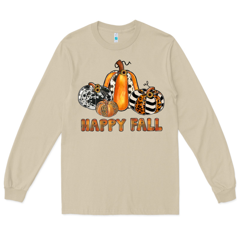Happy Fall Long Sleeve Tee by JahusDesignShop | Teevron