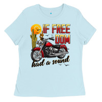 Baby Blue if freedom had a sound Ladies Tee - JahusDesignShop