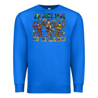 True Royal im just here for the crawfish Premium Sweatshirt - CowGirlArtShop