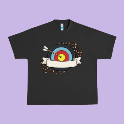 Custom Name Archery Urban Heavy Tee Designed By Maliassmallbusiness