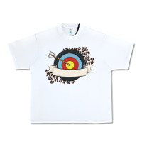 White custom name archery Urban Heavy Tee - MaliasSmallBusiness