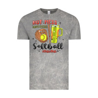 Cloud Rock hot mess always stressed softball mama stanley cup Vintage Tee - MaliasSmallBusiness