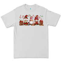 Dove Grey Christmas Gnomes Premium Tee - Artiststas