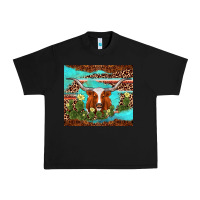 Black longhorn tumbler Urban Heavy Tee - AdoDesignShop