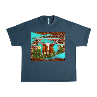 Midnight Navy longhorn tumbler Urban Heavy Tee - AdoDesignShop