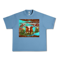 Pebble Blue longhorn tumbler Urban Heavy Tee - AdoDesignShop