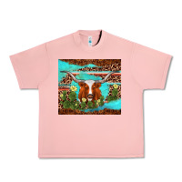 Salmon longhorn tumbler Urban Heavy Tee - AdoDesignShop