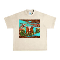 Sandshell longhorn tumbler Urban Heavy Tee - AdoDesignShop