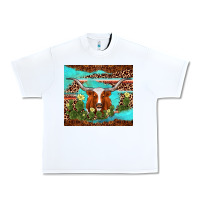White longhorn tumbler Urban Heavy Tee - AdoDesignShop