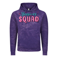 Cloud Purple sleepover squad Vintage Hoodie - MaliasSmallBusiness