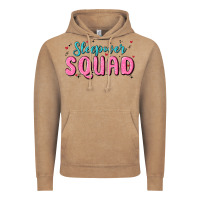 Vintage Coffee sleepover squad Vintage Hoodie - MaliasSmallBusiness