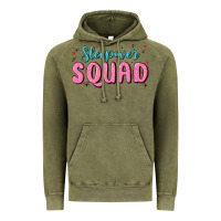 Vintage Olive sleepover squad Vintage Hoodie - MaliasSmallBusiness