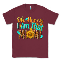 Burgundy oh honey i am that mimi nca Classic Tee - NancyCooperArtShop