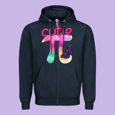 Cutie Zipper Hoodie Designed By Bettercallsaul
