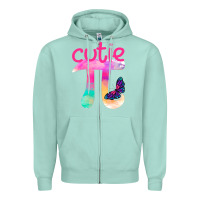 Seafoam cutie Zipper Hoodie - Bettercallsaul