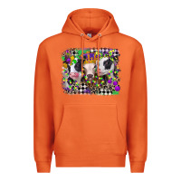 Carrot mardi gras heifers Premium Hoodie - CowGirlArtShop