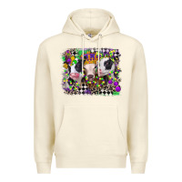 Sandshell mardi gras heifers Premium Hoodie - CowGirlArtShop