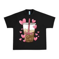 Black valentine coffee lover Urban Heavy Tee - MaliasSmallBusiness