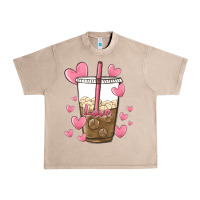 French Oak valentine coffee lover Urban Heavy Tee - MaliasSmallBusiness